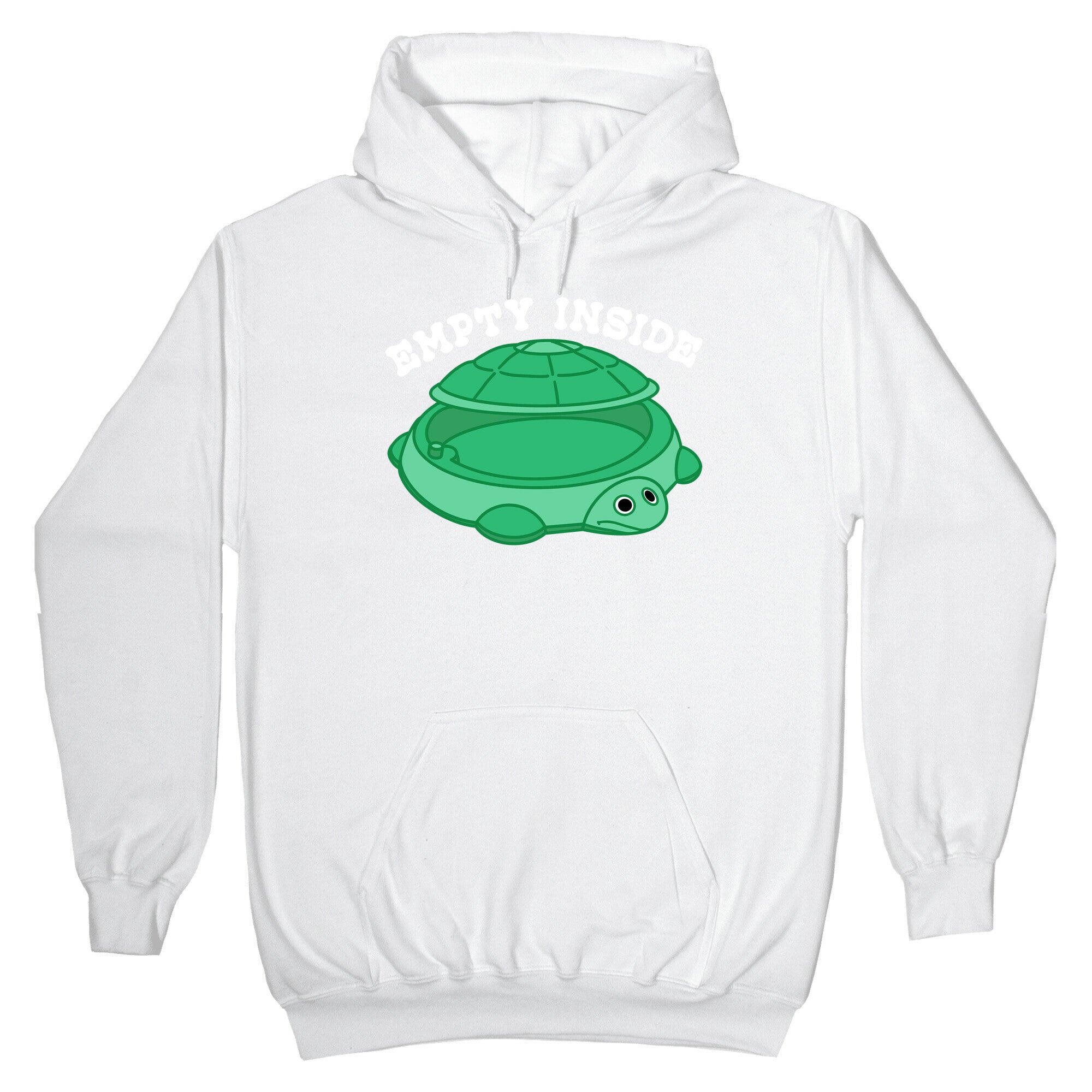 Empty Inside Turtle Sandbox Hoodie